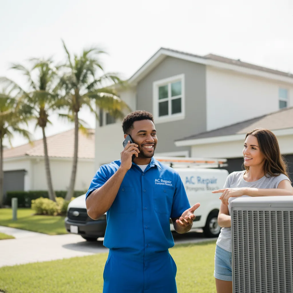 AC Repair Pompano Beach customer support in Tunas